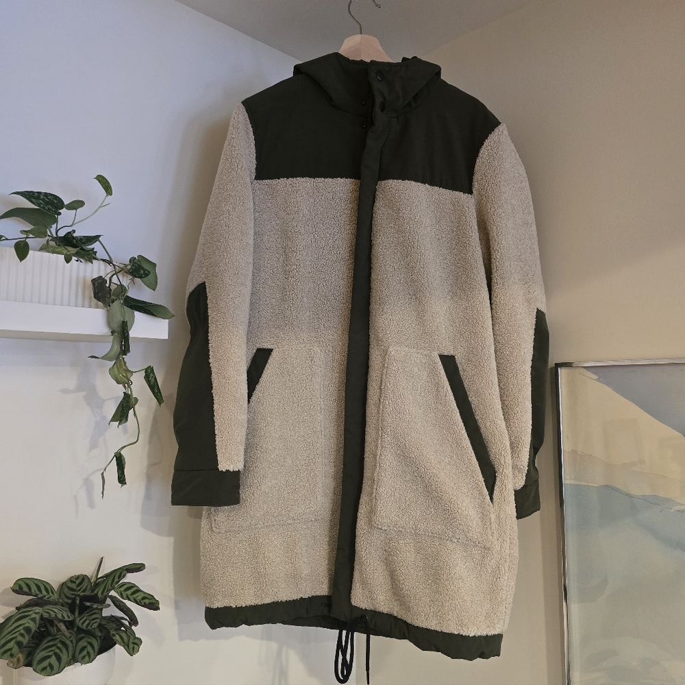 Askya Long Sherpa Coat